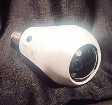 JOOAN AI Smart Camera 1080p Wi-Fi Bulb Security Camera, W Motion Tracking.