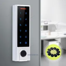 HOMSECUR Electronic Door Lock RFID Door Access Controller System Kit With 10 Key
