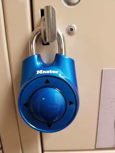 Master Lock Indoor Padlock Speed Dial Set Your Own Combo for Gym School Locks
