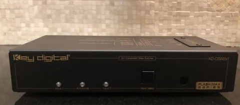 Key digital KD-CSW 2x1 Flash max Series Video Switcher Perfect Working Condition