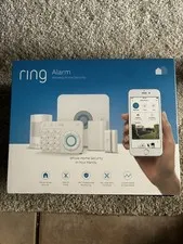Ring 1st Gen 4HB1U90EN0 Wireless Alarm Home Security Kit - 4 Piece