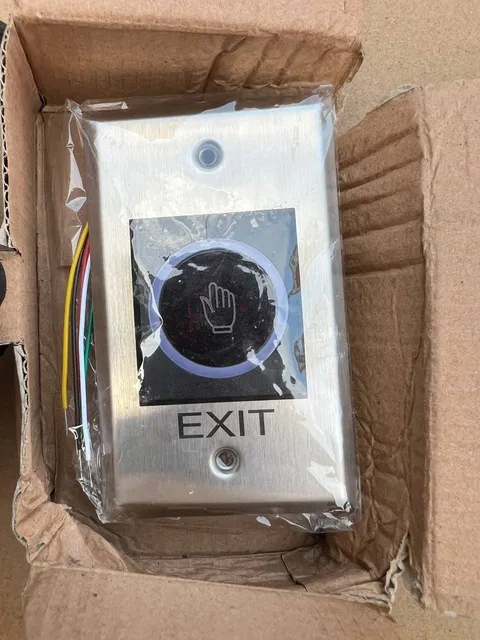 Touchless Infrared Exit Button – No Touch Door Release – 12-24V DC