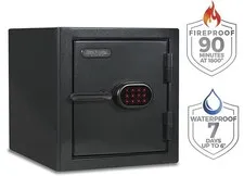Sanctuary SA-DIA1-DP Diamond 0.79 Cu Ft Fire/Waterproof Safe W/Electronic Lock