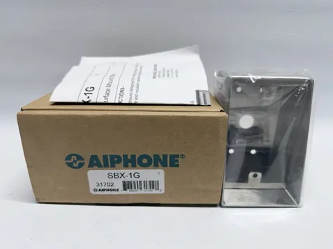NEW Aiphone SBX-1G Steel Mount Box