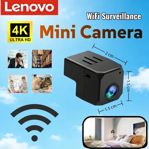 Wireless Wifi Surveillance Mini Camera 1080P HD Night Vision Lightweight Portabl