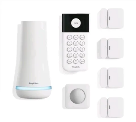 SimpliSafe - 7pc Indoor Home Security System - White