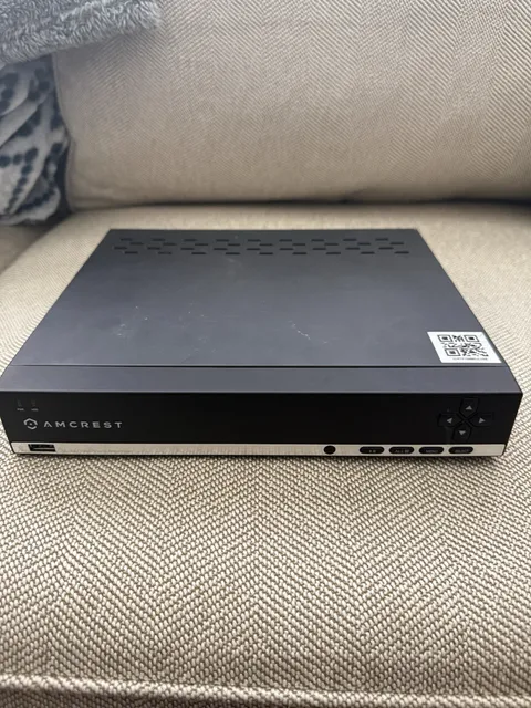 Amcrest H.265 8-Channel Surveillance Security DVR Recorder Unit, Black