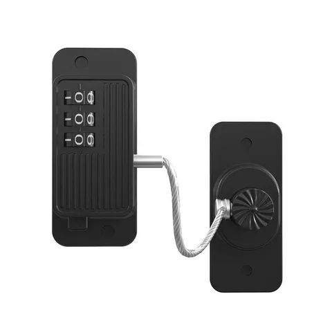 Heavy Duty Combination Refrigerator Lock (1 Pack) - Cabinet Locks Baby Proofing,