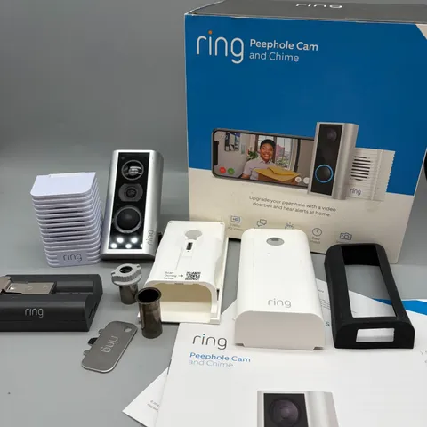 Ring Door View Peephole Camera Doorbell & Chime