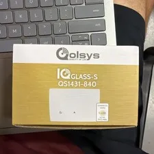 QO IQ Wireless S-Line Encrypted Glass Break Sensor - White (QS1431-840)