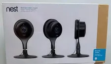 NEST Cam Indoor Smart Security Camera (3 Pack) NC1104US - NEW (Sealed)