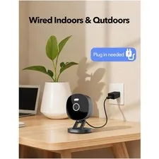 Home Security Camera, 2K Resolution, Motion Detection, Alexa