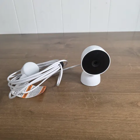 Google Nest Security Cam Indoor 1080p Wired 2nd Generation (White Snow) GJQ9T