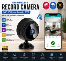 Mini Wireless Record Camera WiFi IP Home Security DVR Night Vision HD USB 1080P