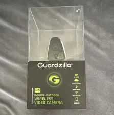 Guardzilla HD Wi-Fi Indoor/Outdoor 720p Camera Night Vision Motion White/Black