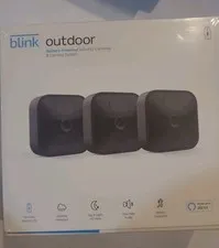 Blink Outdoor Battery-Powered Wireless Security Camera 3rd Gen 3-Pack,New/Sealed