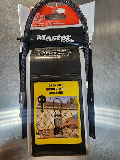 **NEW** Master Lock 5482D Portable Cable Lock Box (P67287)