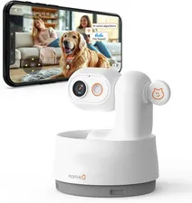 P0 Pet Camera Indoor with 360° Pan-Tilt | Plastic | Pet, Security | Pet Behavior