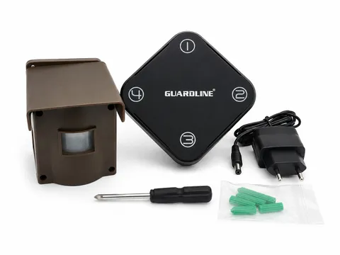 Guardline GL2000 GL5000 Wireless Driveway Alarm Motion Sensor System New Open Bo
