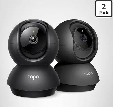 TP-Link Tapo C211 2K Pan Tilt Indoor Security Camera 2 Pack, NEW SEALED
