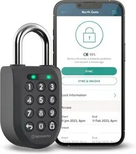NEW ~ igloohome Heavy Duty Outdoor Smart Padlock 2E  SP2E ~ Bluetooth *7191A0E