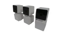 Lot of 3 Wyze Cam Pan v3 1080p HD Color 360° Night Vision Security Camera