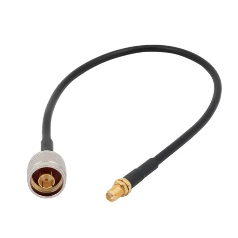 N Male to SMA Female Adapter Connector RG58 Coaxial RF Cable 40cm