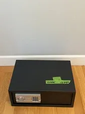 Stack-On PS-508 Extra Wide Strong Box Safe — Electronic Keypad Lock + Override K