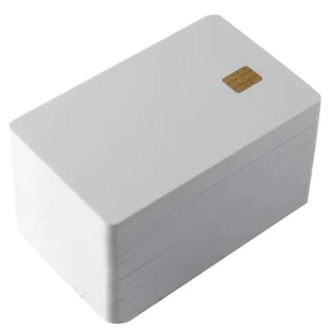 50 Packs ISO7816 Contact SLE 4442 Chip PVC Smart IC Cards Wholesale Lot