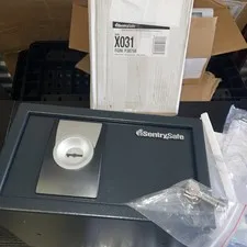 SENTRY SAFE X031 Safe,Key,Steel,0.35 cu ft 2GTP2