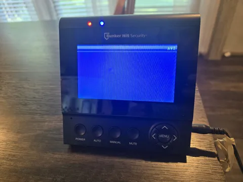 Bunker Hill Security Color Security Monitor Only Model 60565 With Power Cable