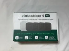 Blink Outdoor 4 XR Four Camera System w/Sync Module XR BRAND NEW Factory Sealed