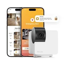 Cam 360 Camera Interactive WiFi Pet and Home Security Pan-Tilt Camera with Ph...