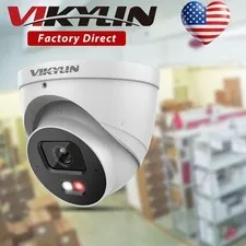 Vikylin Smart Dual Light Color Night Vision 4MP IVS POE Camera MIC Onvif H.265+