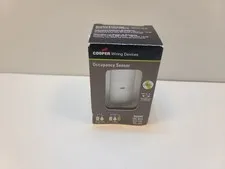 Cooper 600W Light Dimmer with Occupancy Sensor – OS106U‑W White/Ivory