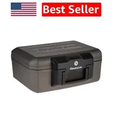 Classified Fireproof Lock Box - 13 lbs | Secure Documents & Valuables at Home