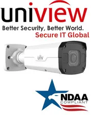 UNV 8MP IP67 NDAA 2-Way Audio Uniview Bullet IP Security Camera 2.8-12mm Lens