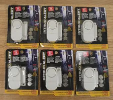 Lot of 6 NEW Intrud Alert Home Alarm System Door Window Cabinet etc Toddler