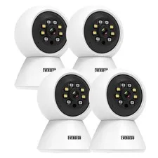 HD 2K 3.0MP WiFi Home Security Camera, Pan/tilt, Humanoid Auto Tracking, 2 Wa...