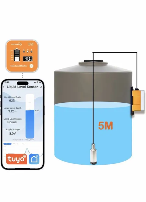 Hot Sale 5M Moray ME202R Tuya Smartlife APP WIFI LCD Temperature Display Submers