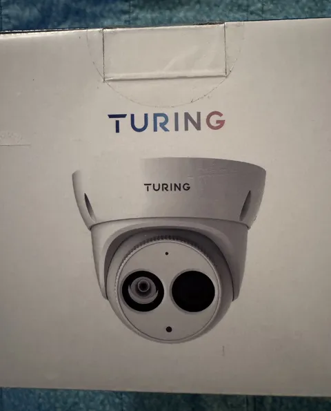 Turing TI-NED044 4MP IP Turret Camera, 4mm Lens, Wired PoE, Outdoor Weatherproof