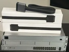 Unifi NVR with 24PoE Switch and Power Backup for Home Security System