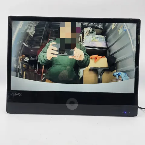 ViewZ VZ-PVM-I2B3N 23" 1920x1080 IP PVM Based CCTV Monitor w 2MP Camera Black