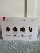 YI 1080p Home Camera Family Pack 4 in 1 WiFi Night Vision 2-Way Audio
