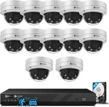 4COVR 16 Channel PoE Security Camera Commercial 4K NVR & 4TB HDD, LY57BA5M1612-1