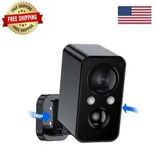 Home Security Camera with 180° Panning & Intelligent Motion Detection Technology