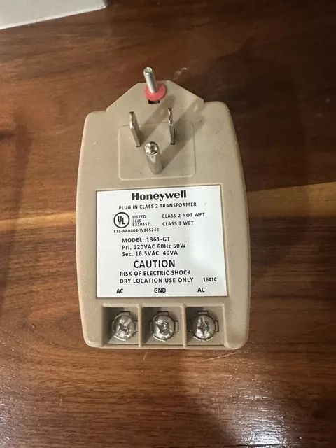 Honeywell 1361 16.5 40VA transformer 1361-GT