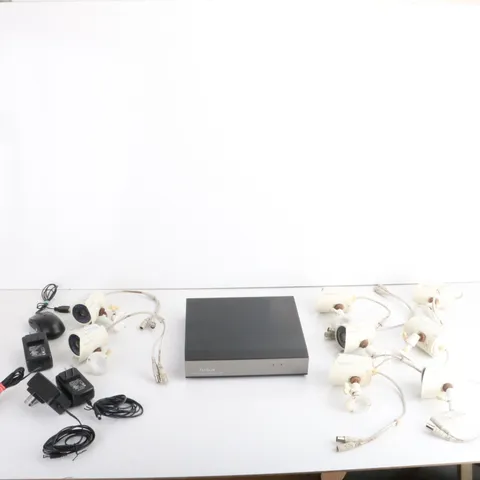 Funlux ZMD DX SAN8 8 Channel DVR Security Camera System with 8 Cams