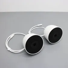 Google Nest Cam Outdoor Wired 2nd Gen 2-Pack GA09965-US - Snow