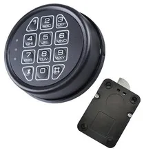 Black Electronic Safe Lock Replacement Keypad for Safe Box and Vault Door